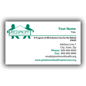Senior Care Business Card